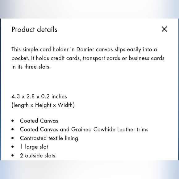 Louis Vuitton Card holder - Picture 10 of 11